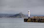 [Lighthouse, with St Michael's Mount]