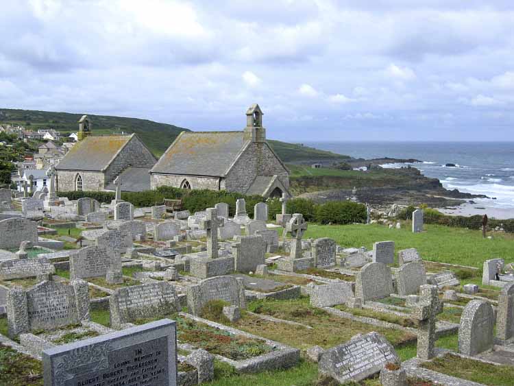 [St Ives - Barnoon Church and Graveyard]