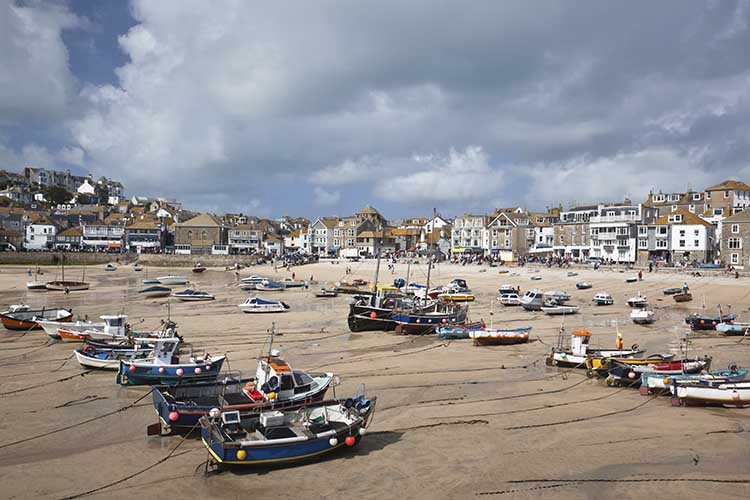 [St Ives - Boats on the Beach #2]