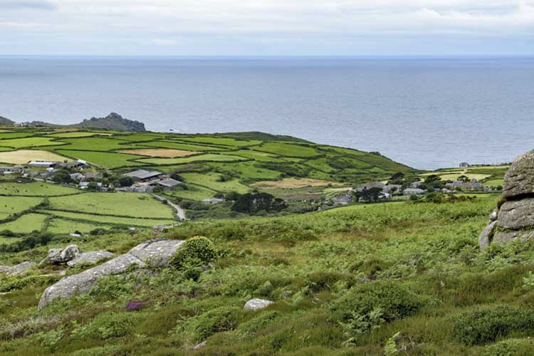 [from Zennor Hill]